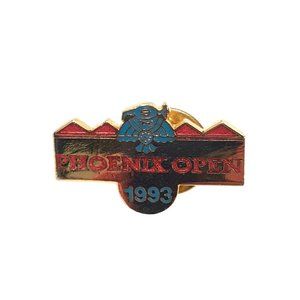 Phoenix Open 1993 Vintage PGA Golf Pin Pinback Hat Tac Lapel Collector Sports